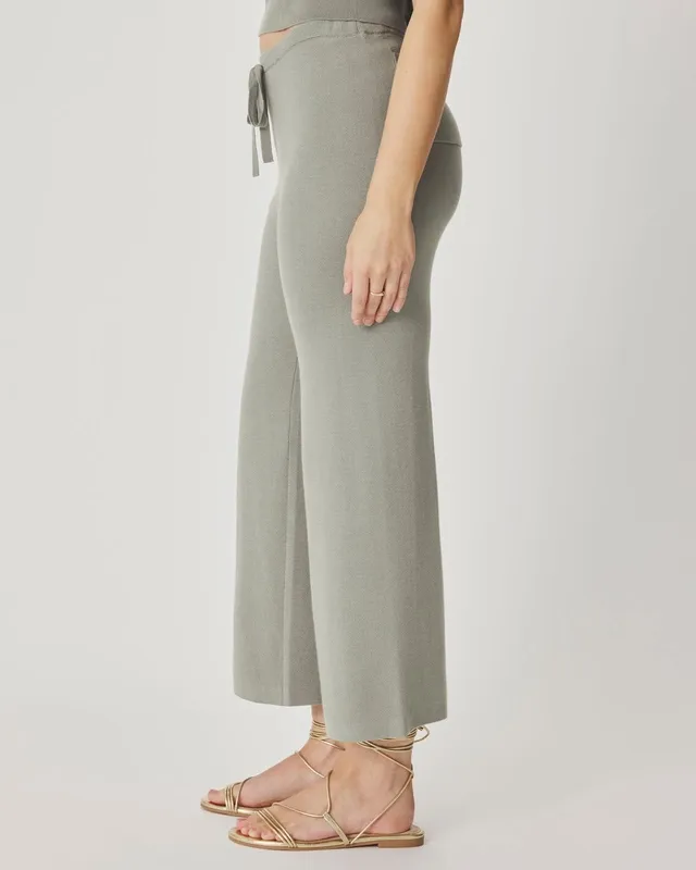 Cropped Knit Pant Pants