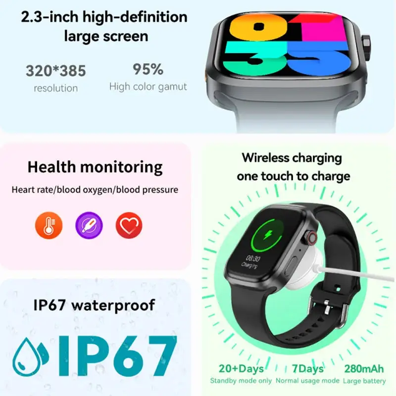 Smart Watch for Android and iPhone