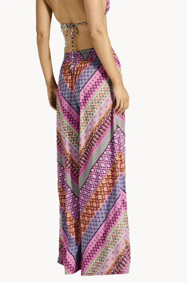 Palazzo Viscose Drawcord Pants