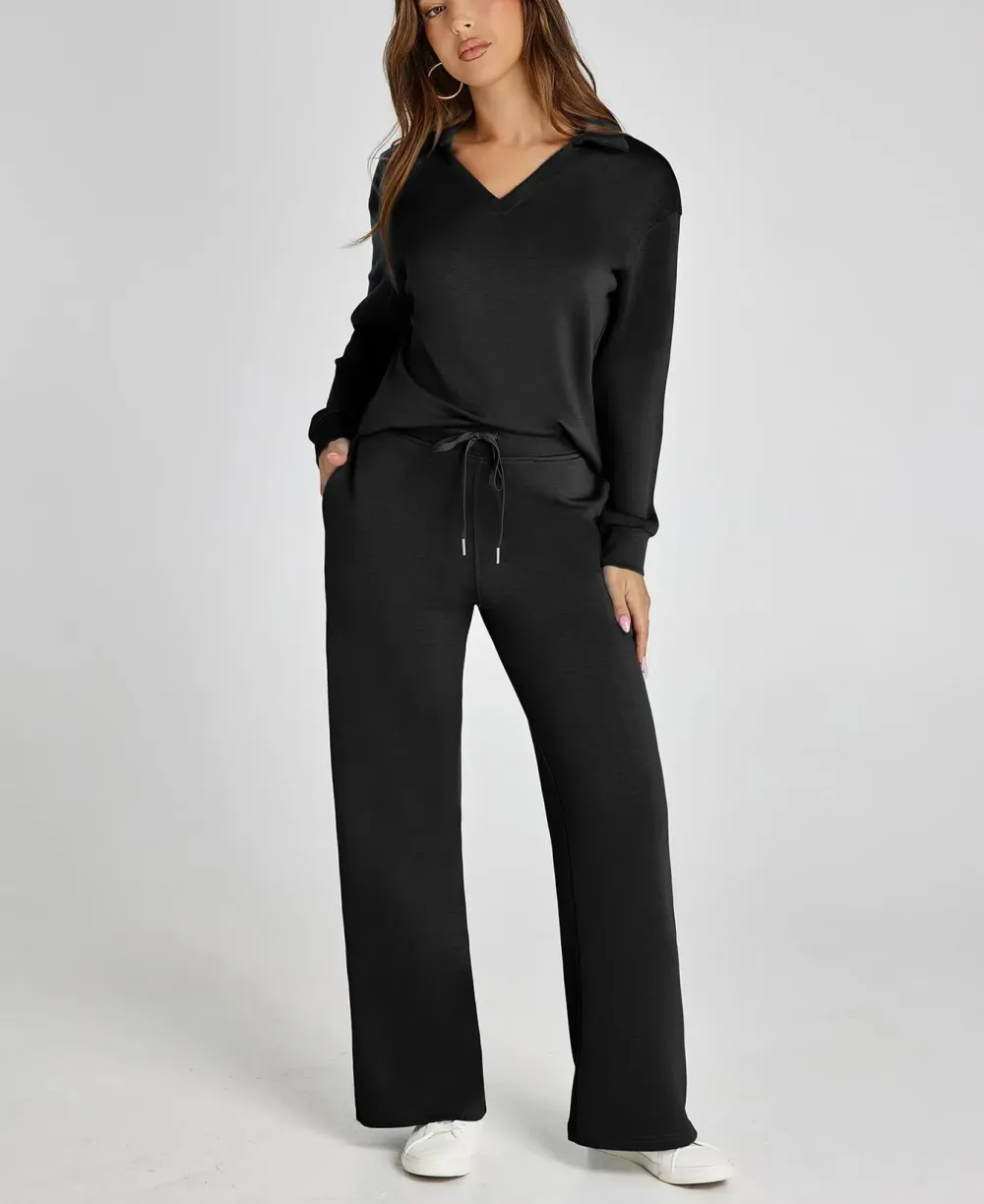 【🔥Final Day Promotion】Women's  Two-piece Casual Long-sleeved Sportswear Suit✨