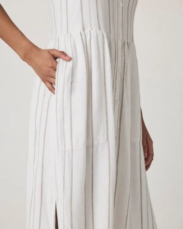 Linen Button Down Dress