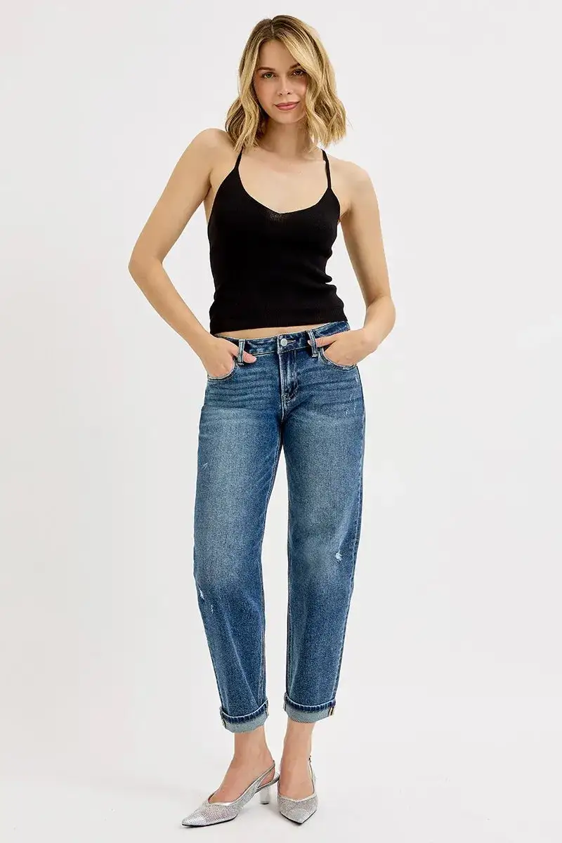 Low Rise Denim Jeans