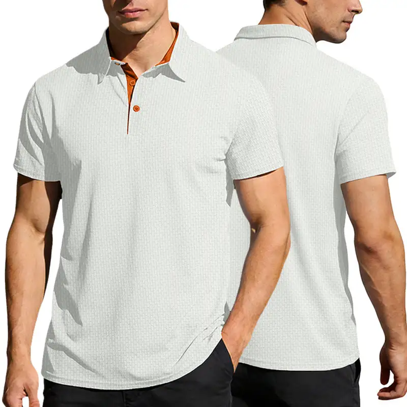 Contrast Trim Polo Shirt