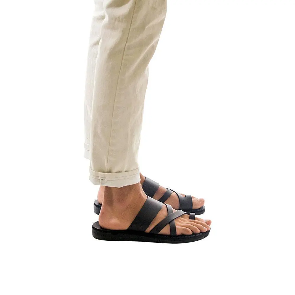 Everyday Leather Toe Loop Slide Sandals
