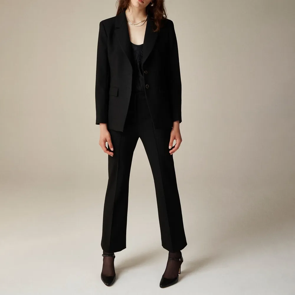 Mid-Waist Cropped Natalia Pants