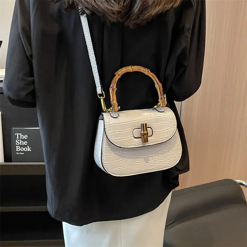 Minimal Soft Zip-Top Crossbody Bag