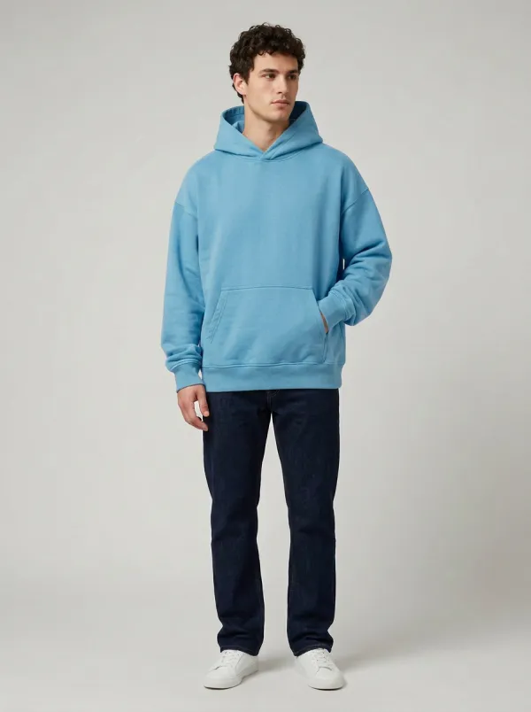 Daily Wear Unisex Hooded Sweatshirt