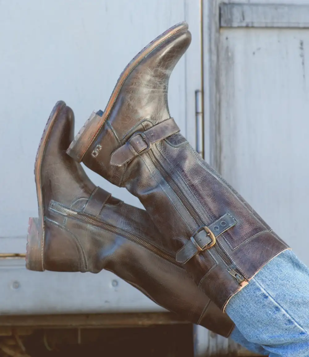 Buckled Heritage Tall Boots