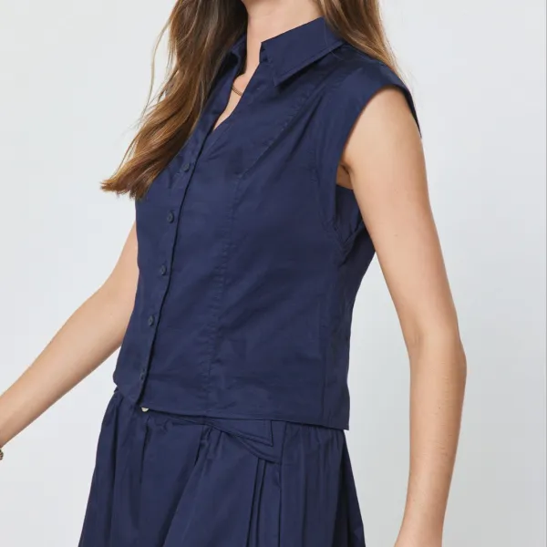 Cap Sleeve Cropped Top