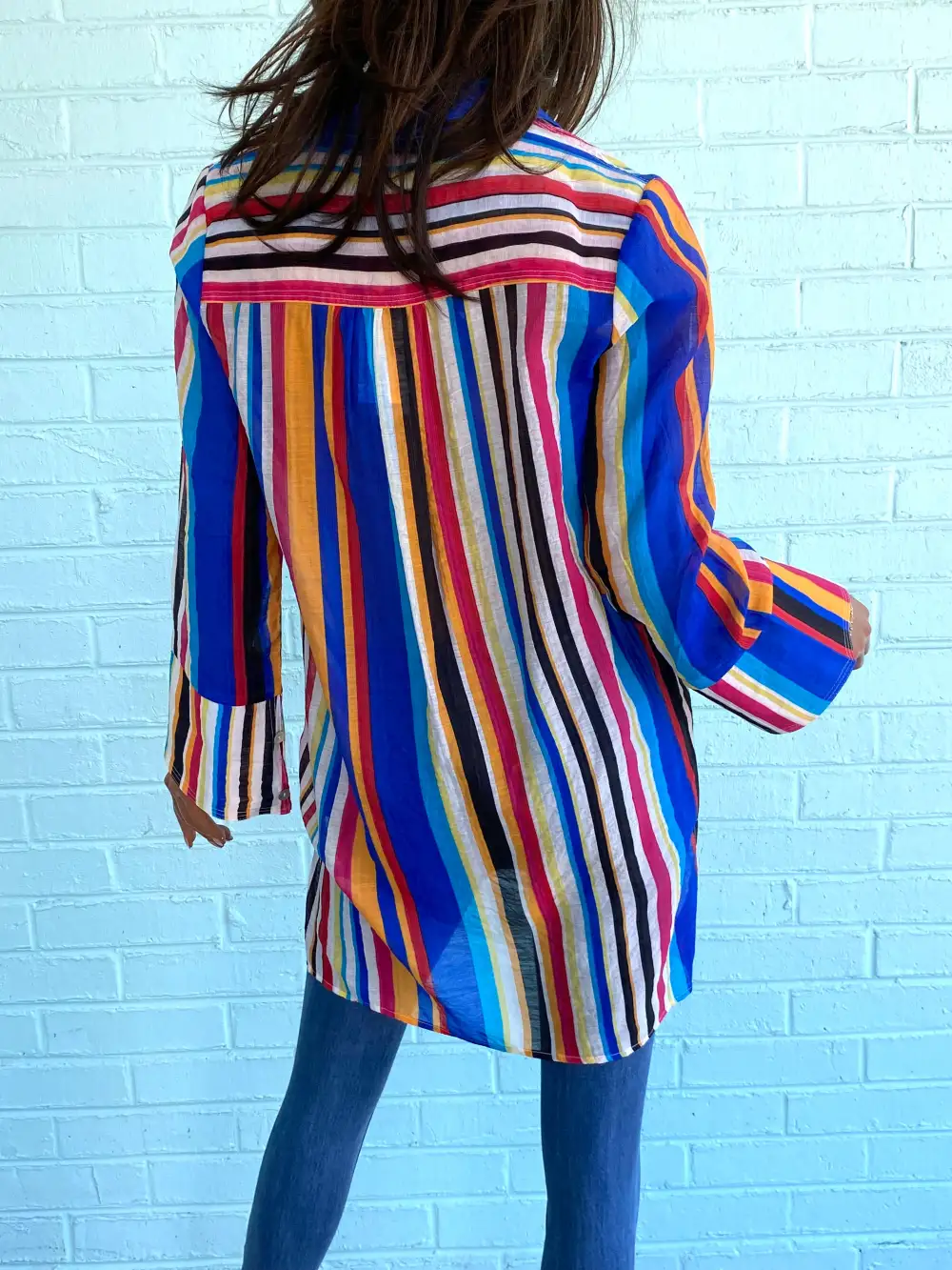 Relaxed Striped Tunic