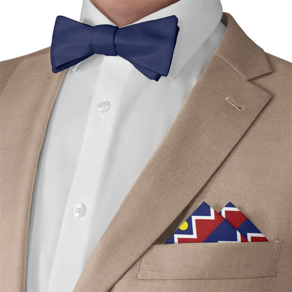 Crisp Streamlined Suit Pocket Square
