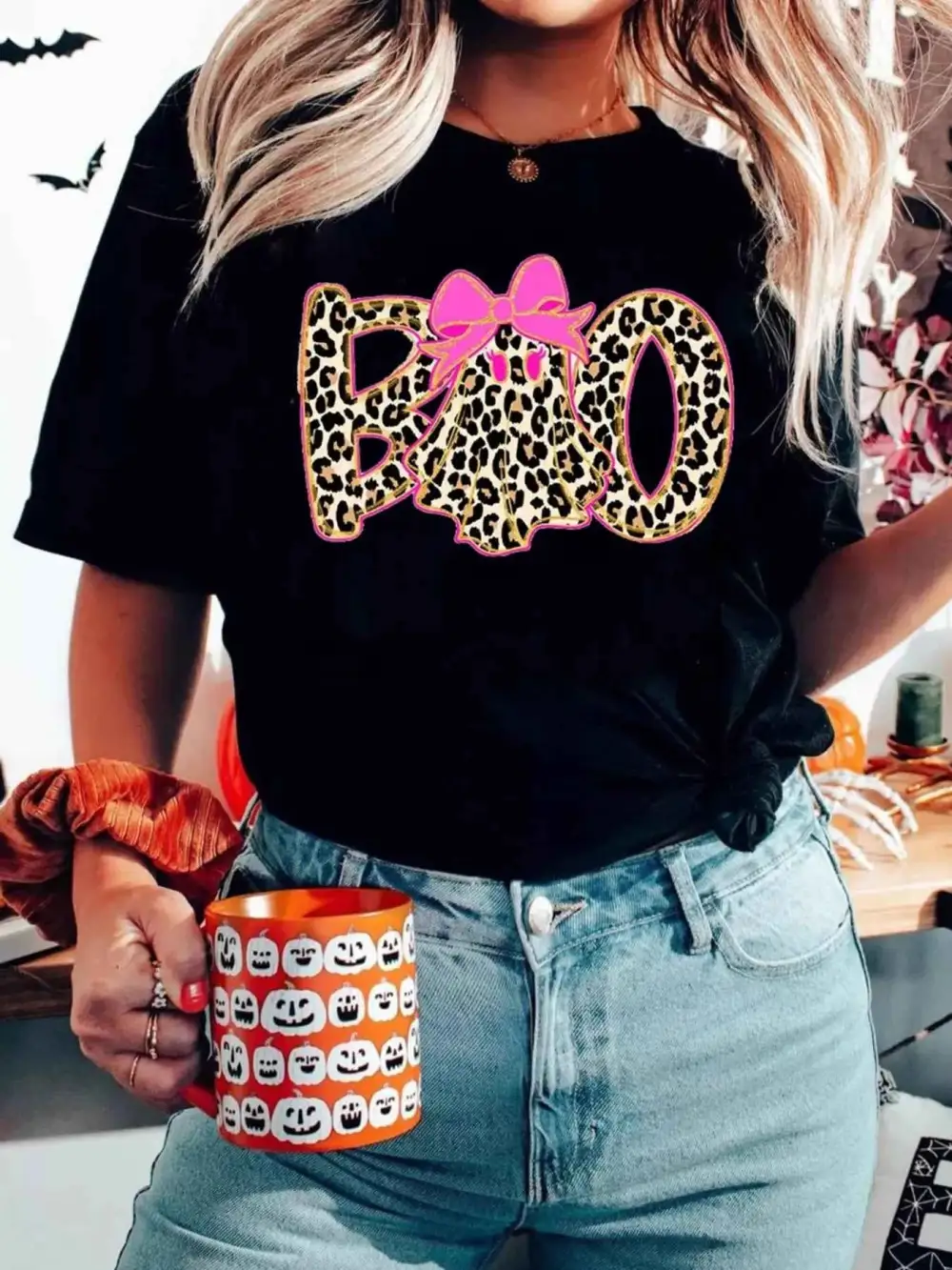 Graphic Round Neck T-Shirt