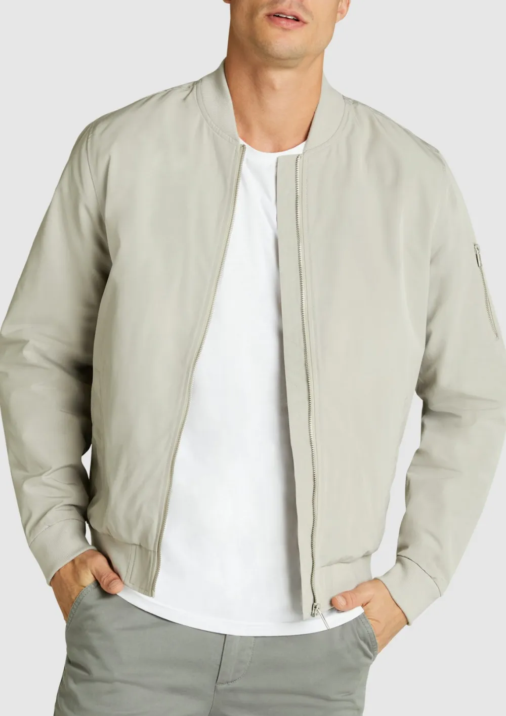 Basic And Versatile Comfortable Flight Jacket