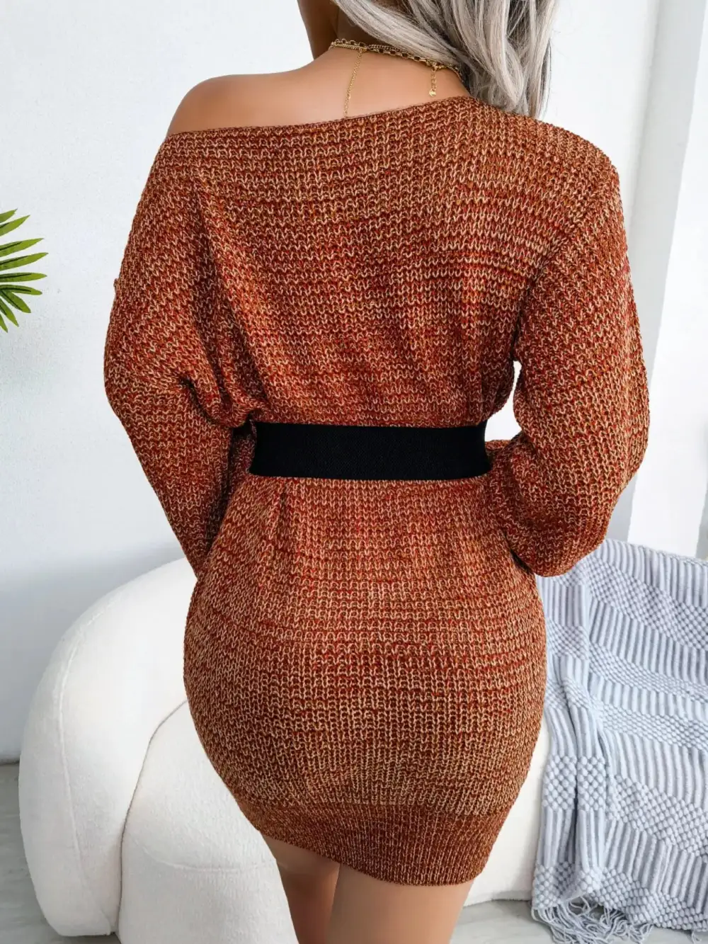 Multi Sweater Dress