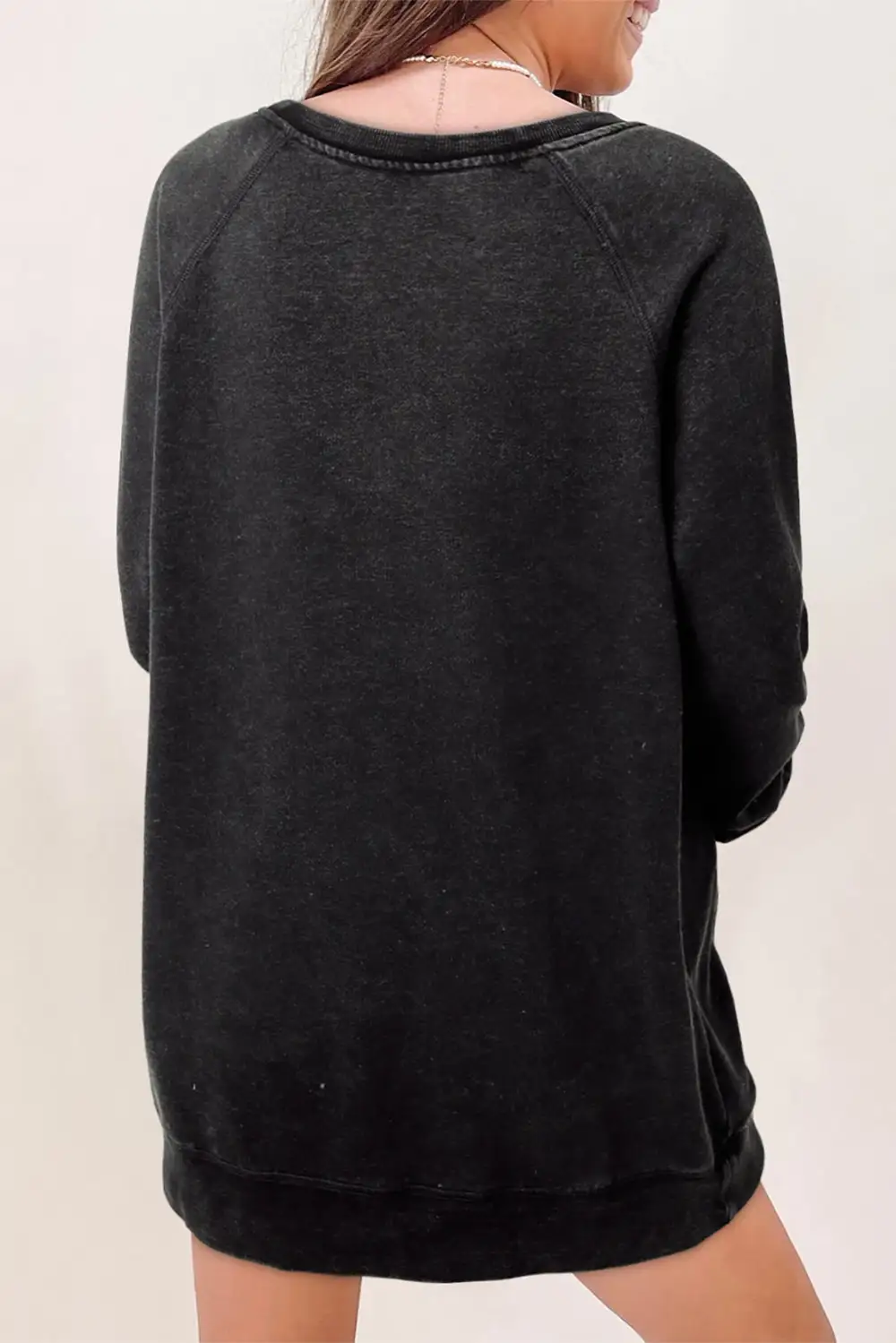 Mineral Wash Oversized Sweatshirt