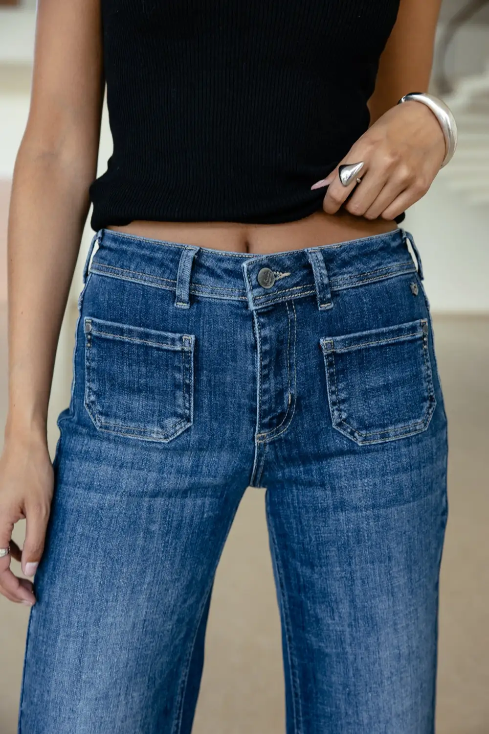 Women's Essential Simple Denim Jeans