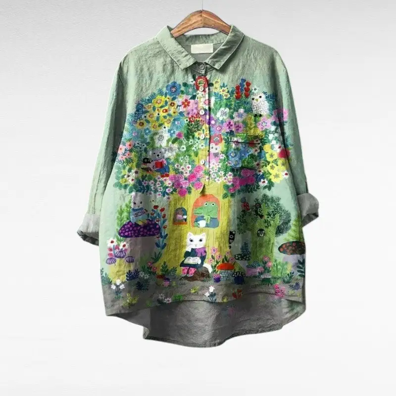 Lightweight Soft Tailored Blouse