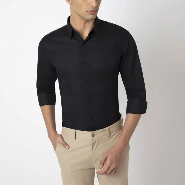 Modern Slim Fit Men's Formal Shirt