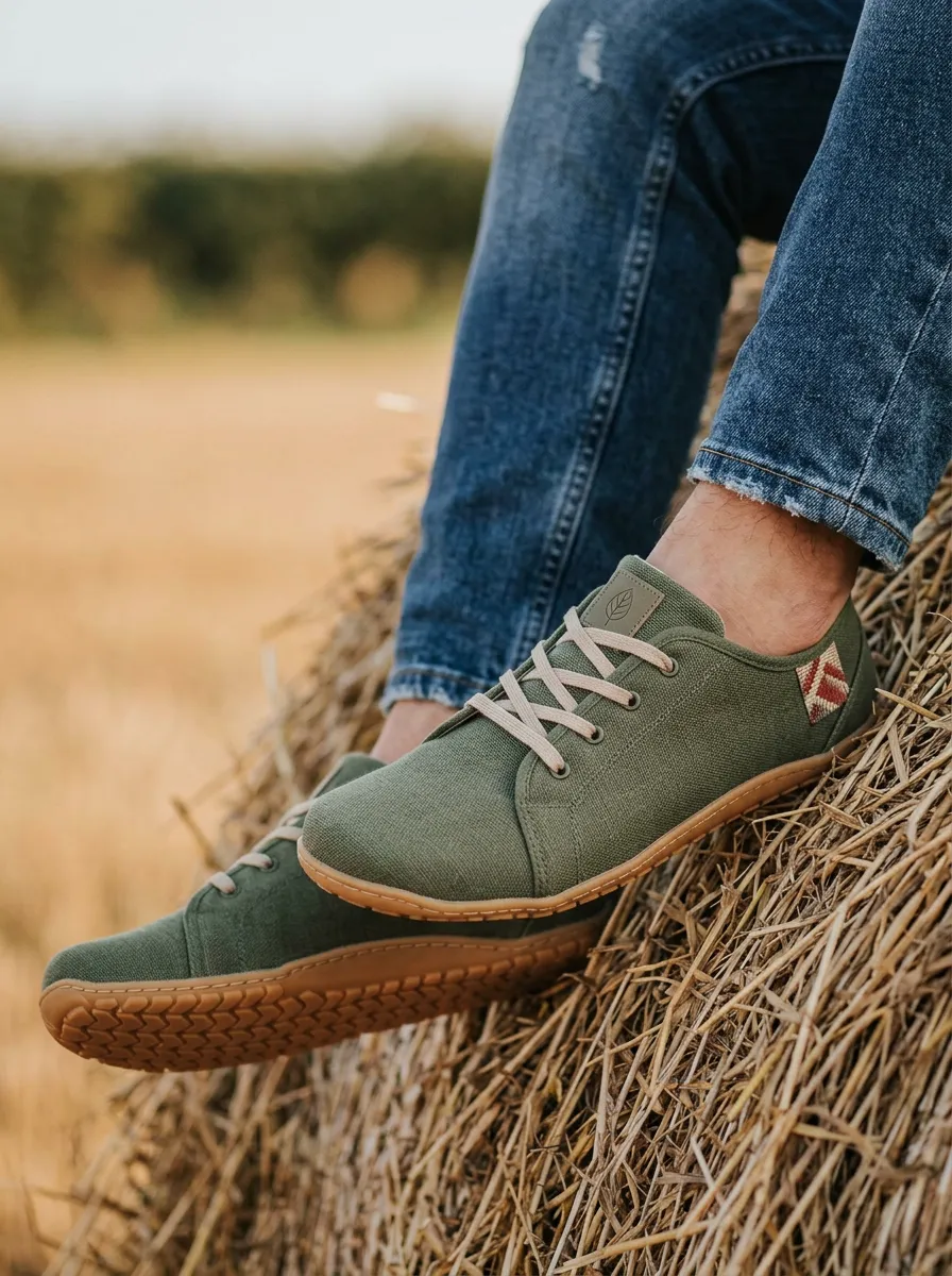 Essential Geometric Graphic Casual Look Unisex Barefoot Shoes