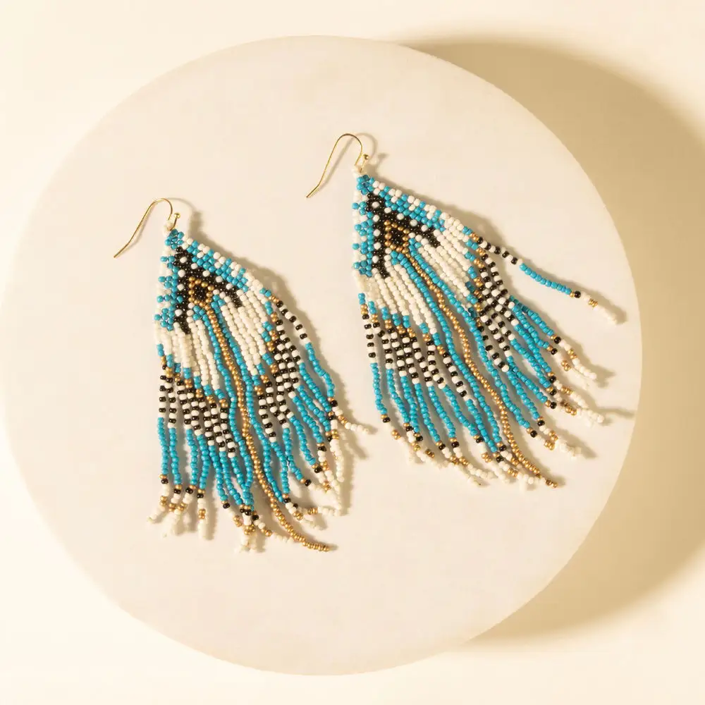 Graphic Framed Artful Statement Earrings