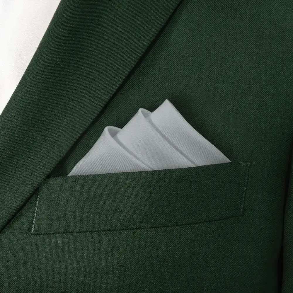 Dapper Polished Solid Pocket Square