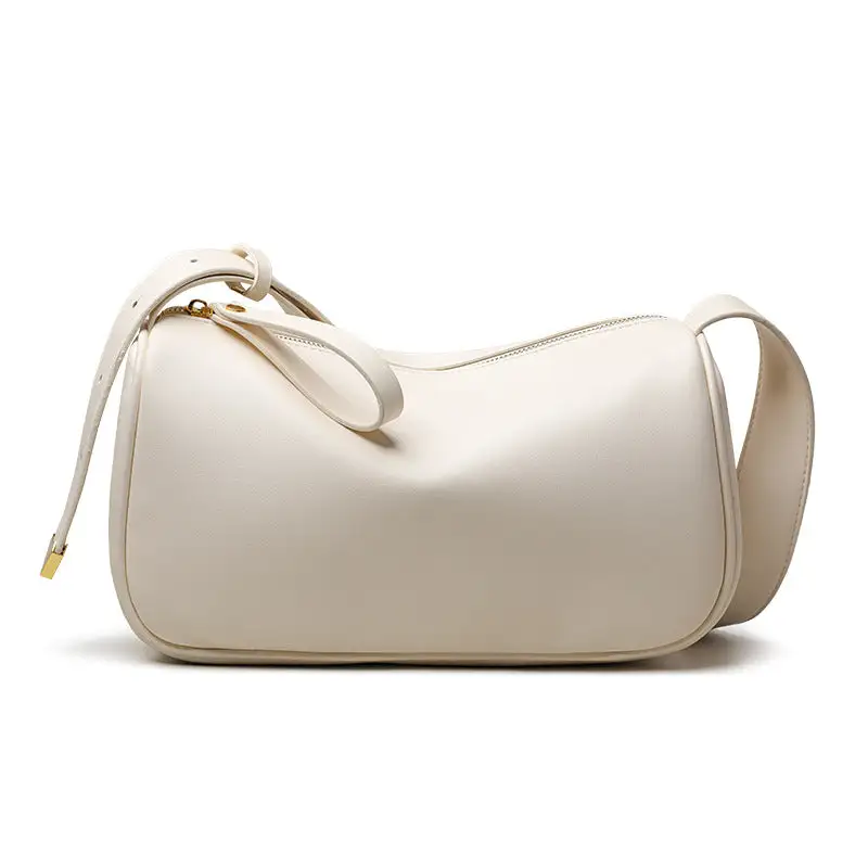 Soft Leather Baguette Bag