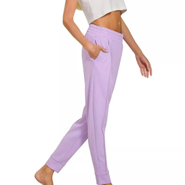 Scuba Mock Neck Sweatshirt and Joggers Set
