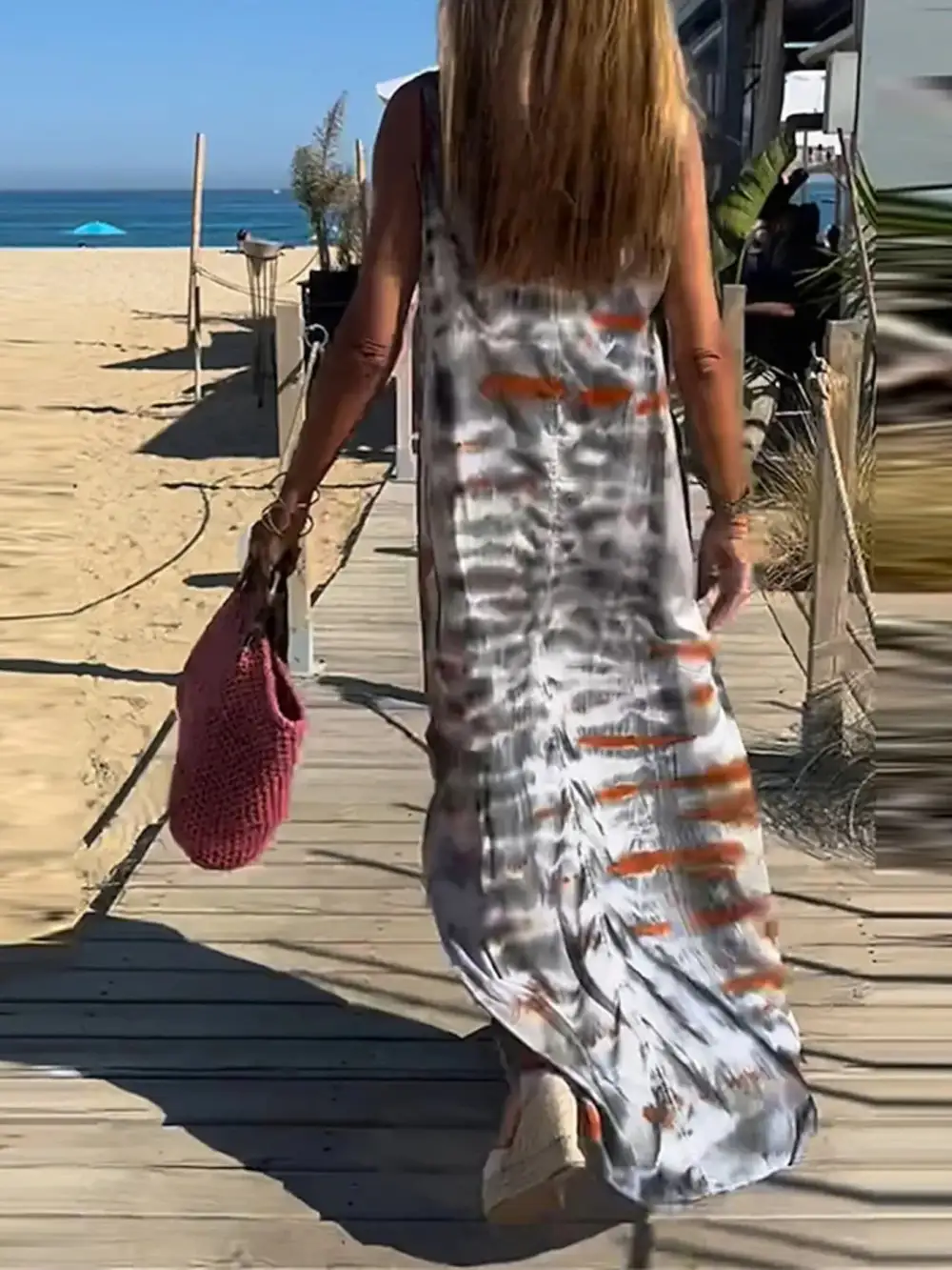 Soft Touch V Neck Maxi Dress