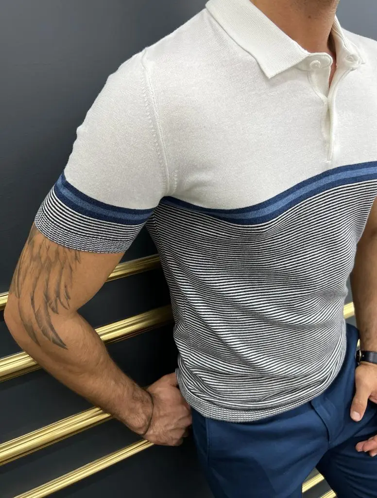 Modern Slim Fit Cotton Polo Shirt
