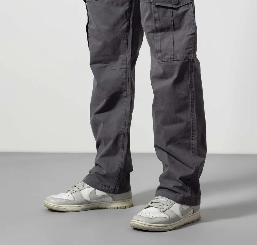 Dark Grey Cargo Pants