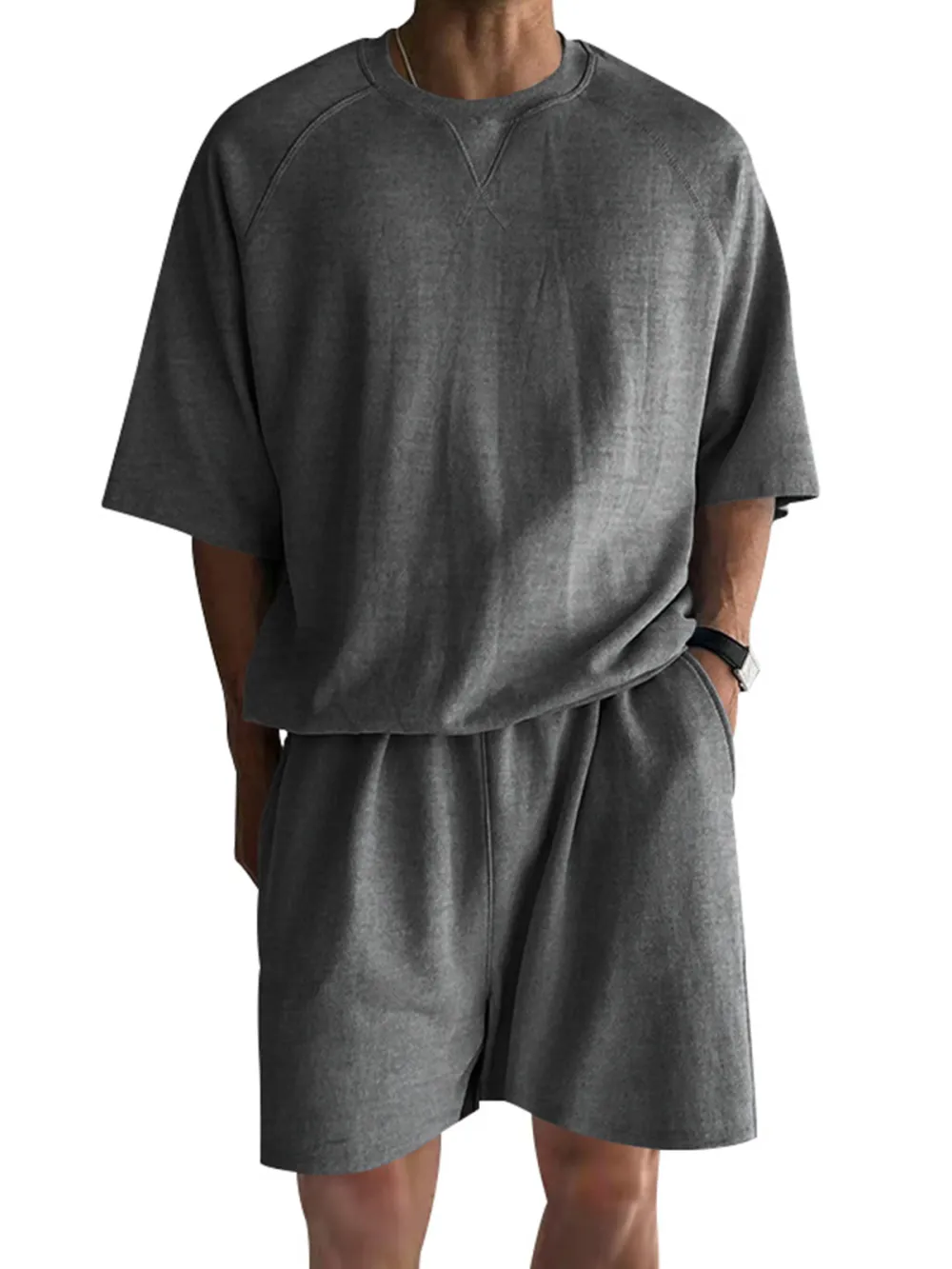 Structured Short Sleeve Shirt Set