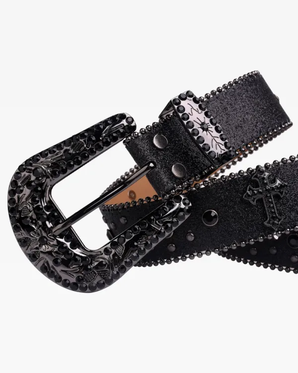 Everyday Rhinestone Accent Women's Belt