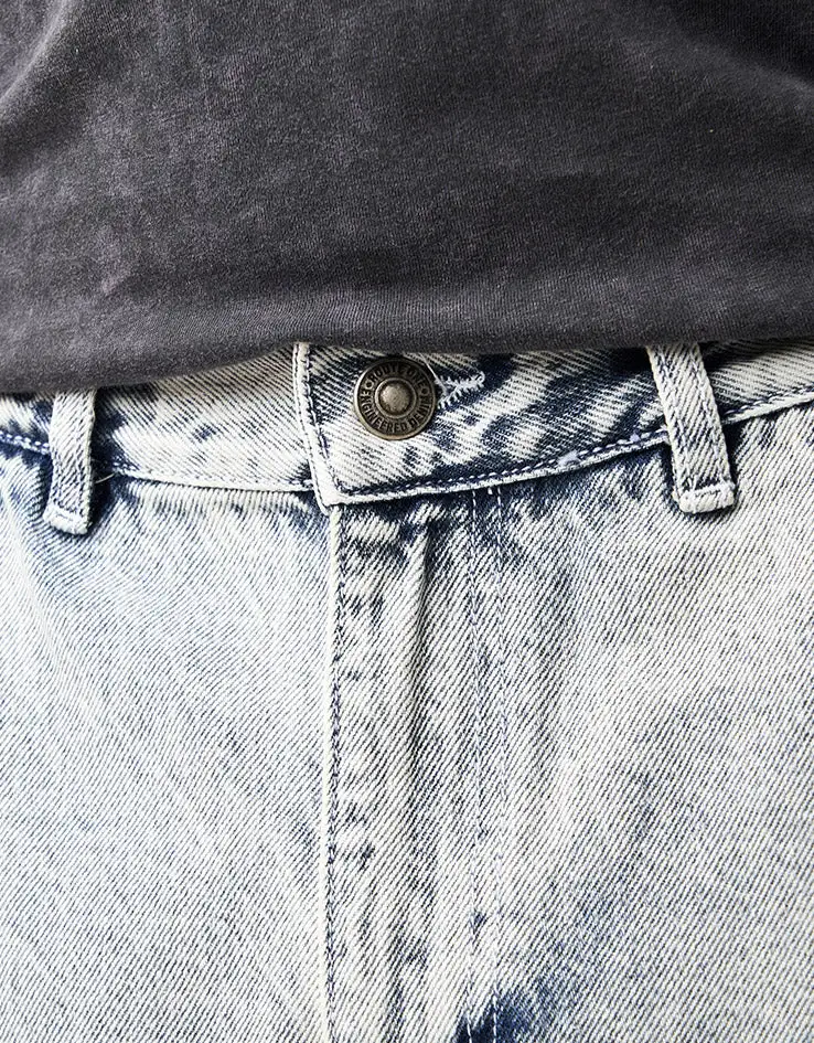 Everyday Light Stone Washed Baggy Carpenter Denim Jeans