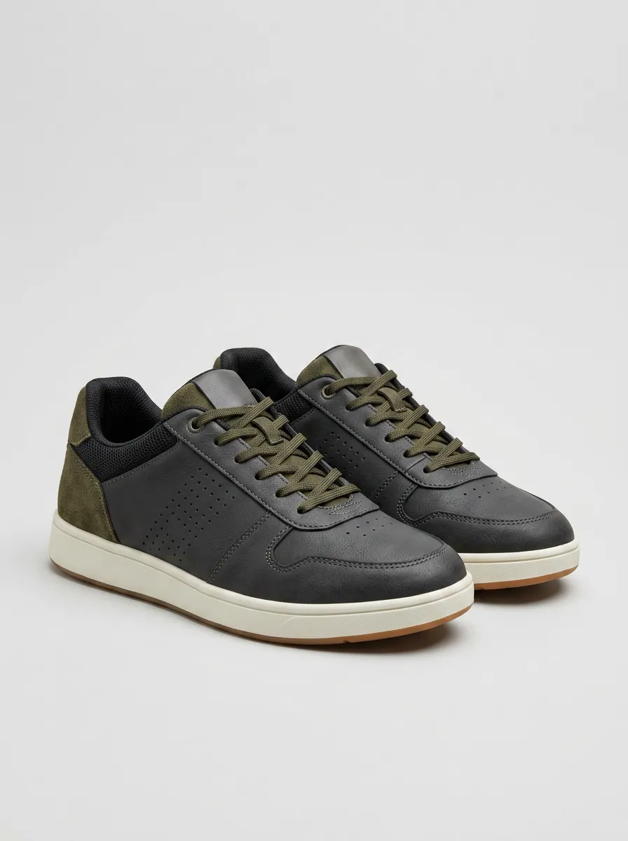 Men's Easygoing Canvas Lace-Up Shoes