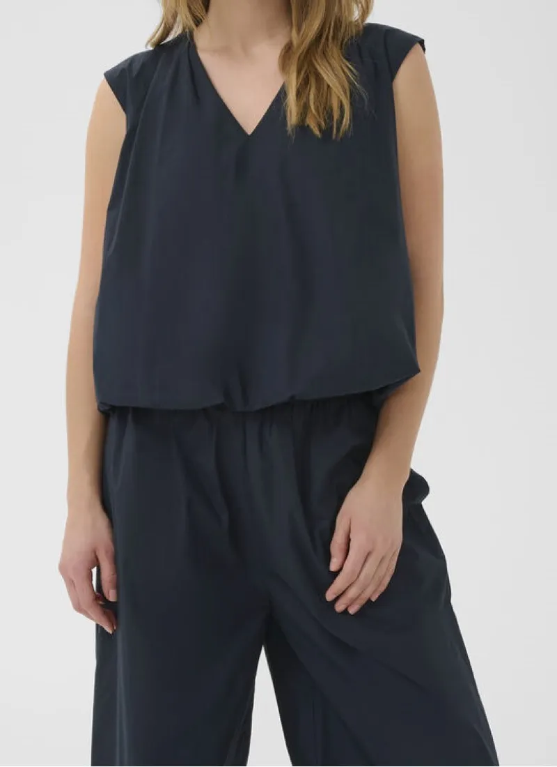 Cotton Sleeveless Shell Top