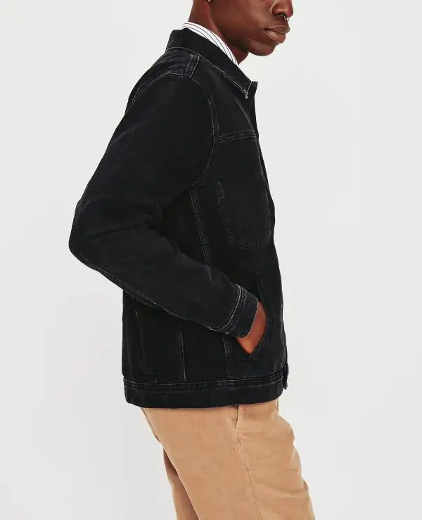 Men's Refined Five-Pocket Denim Jacket