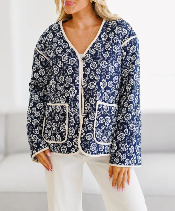 Relaxed V-Neck Cardigan