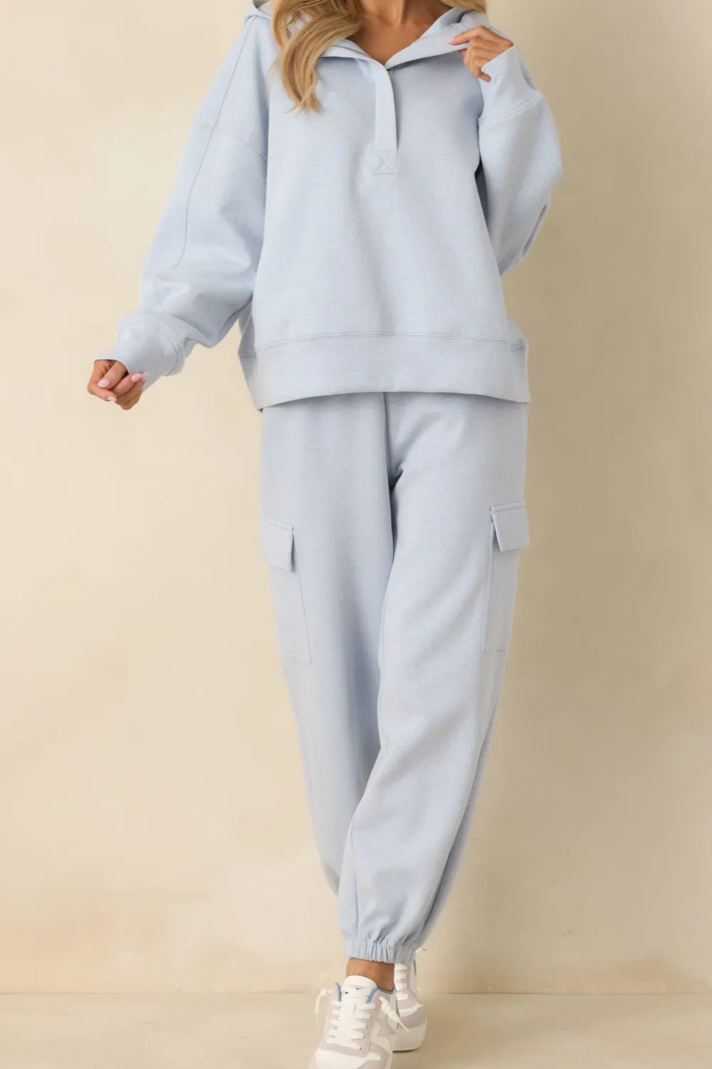 Light Heather Cargo Jogger Sweatpants