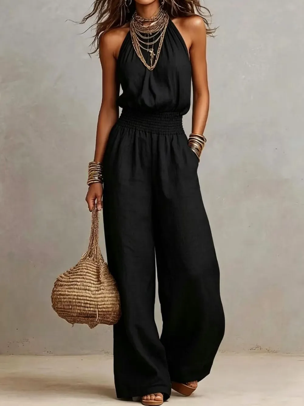 Relaxed Pocket Jumpsuit
