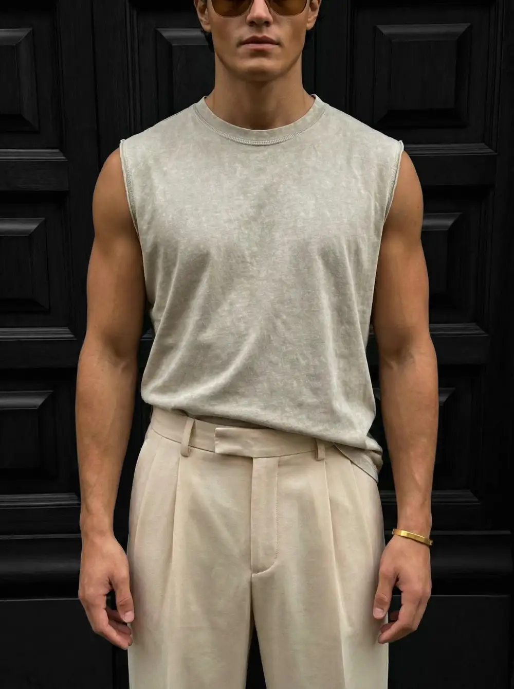 Easygoing Relaxed Washed Tank Top