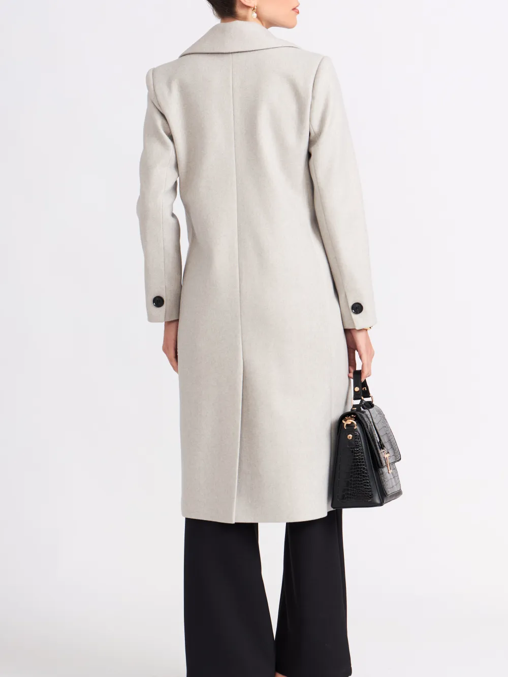 Loose-Fitting Long Coat