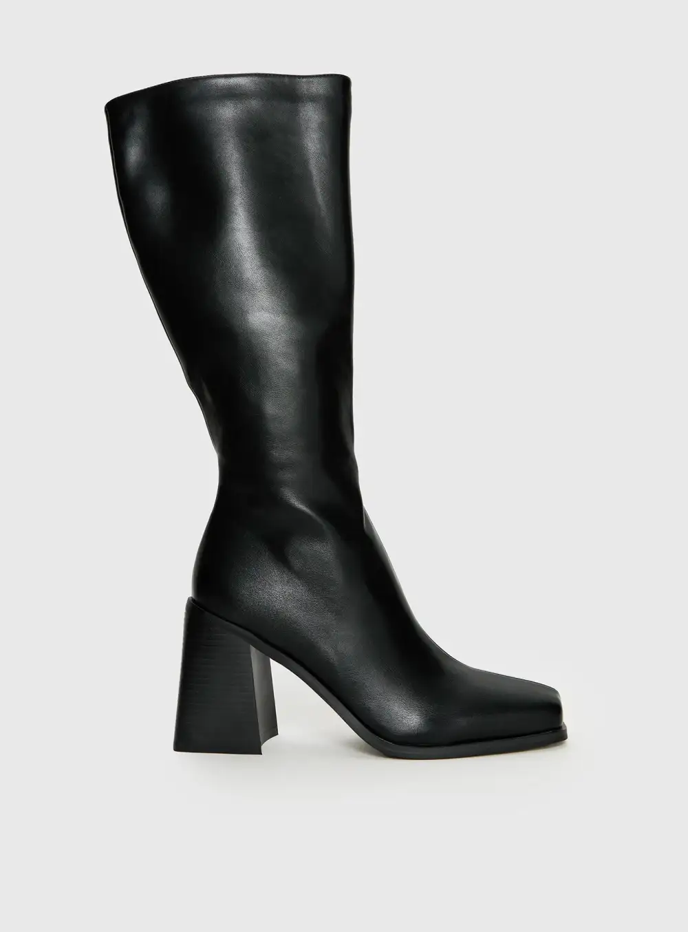Open Toe Knee High Boots