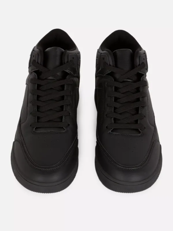 Leisure Breathable High-Top Round Head Sports Shoes