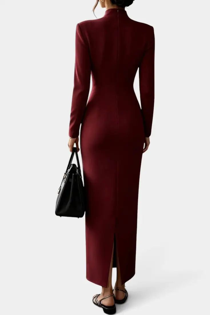 Fitted Maxi Dress