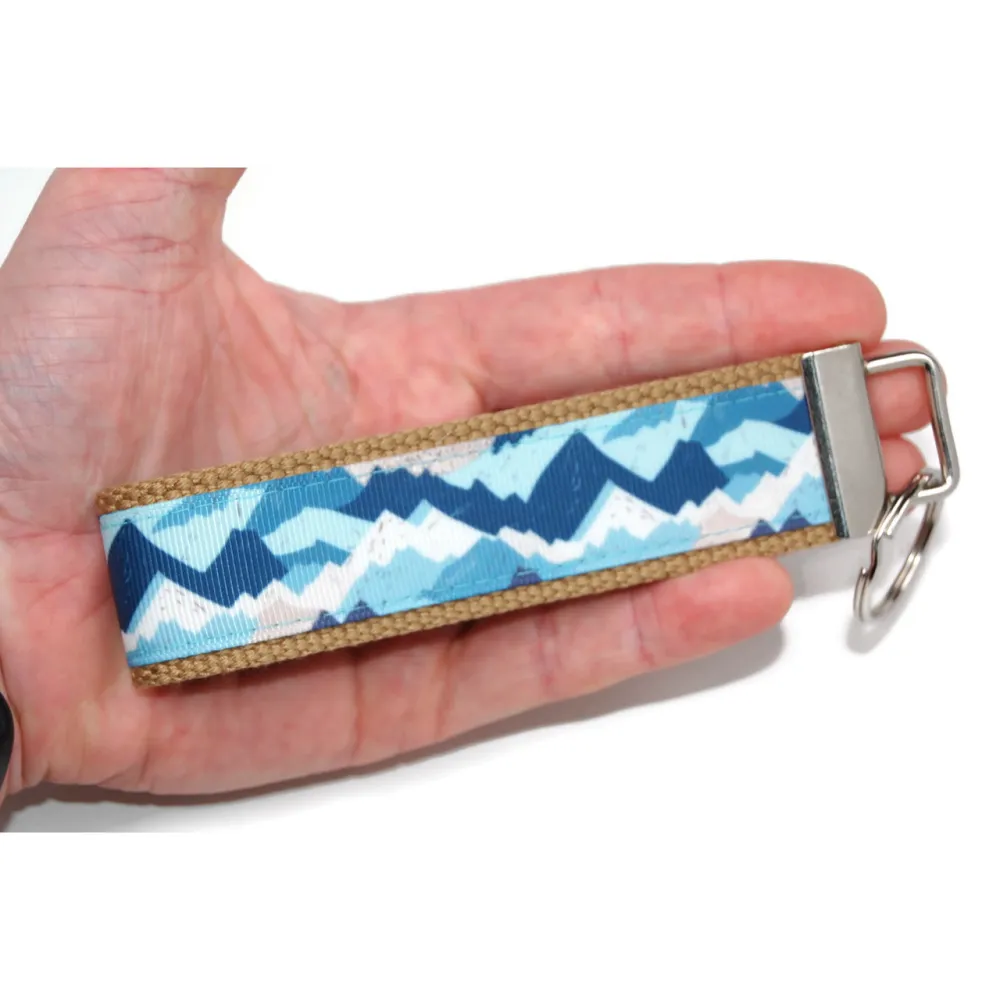 Mountain Range Scenic Keychain
