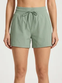 Women's Minimal Drawstring Athletic Shorts