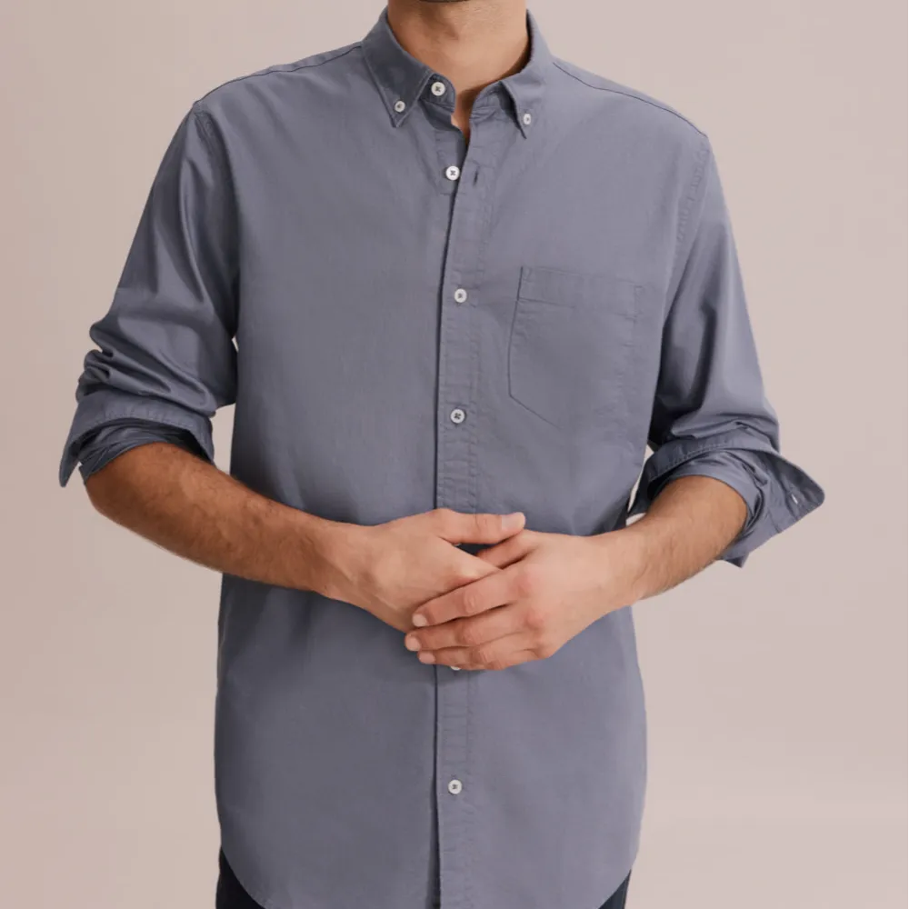 Men's Casual Oxford Regular Fit Shirt