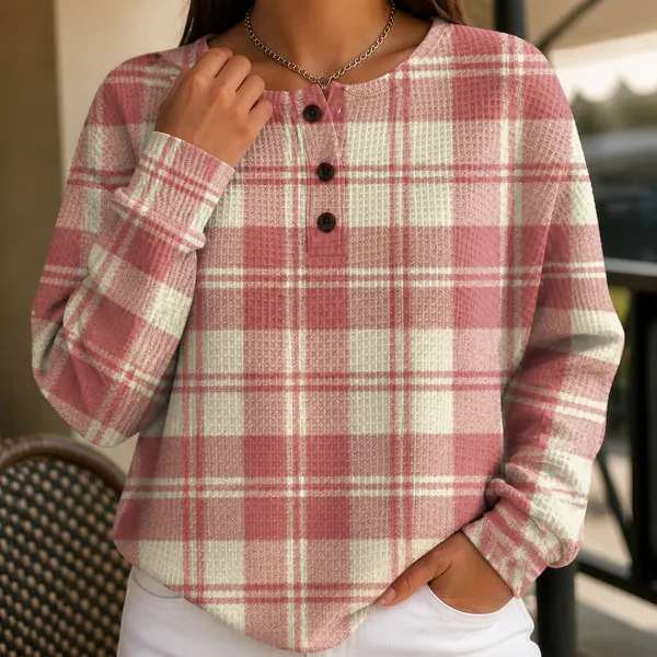 Henley Relaxed Sweater