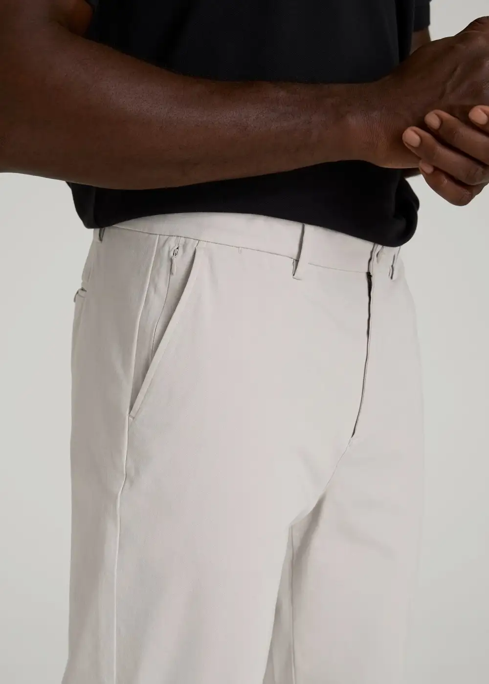 Men's Refined Loose Fit Chino Cotton Pants