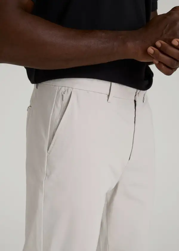 Men's Refined Loose Fit Chino Cotton Pants